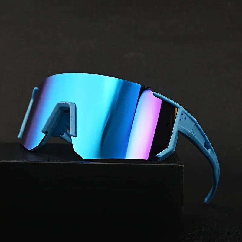 Vintage Fashion Glasses for Men Women - Colorful Lenses Durable PC Frame Perfect for Everyday Wear Photo Shoots - Buzzastore