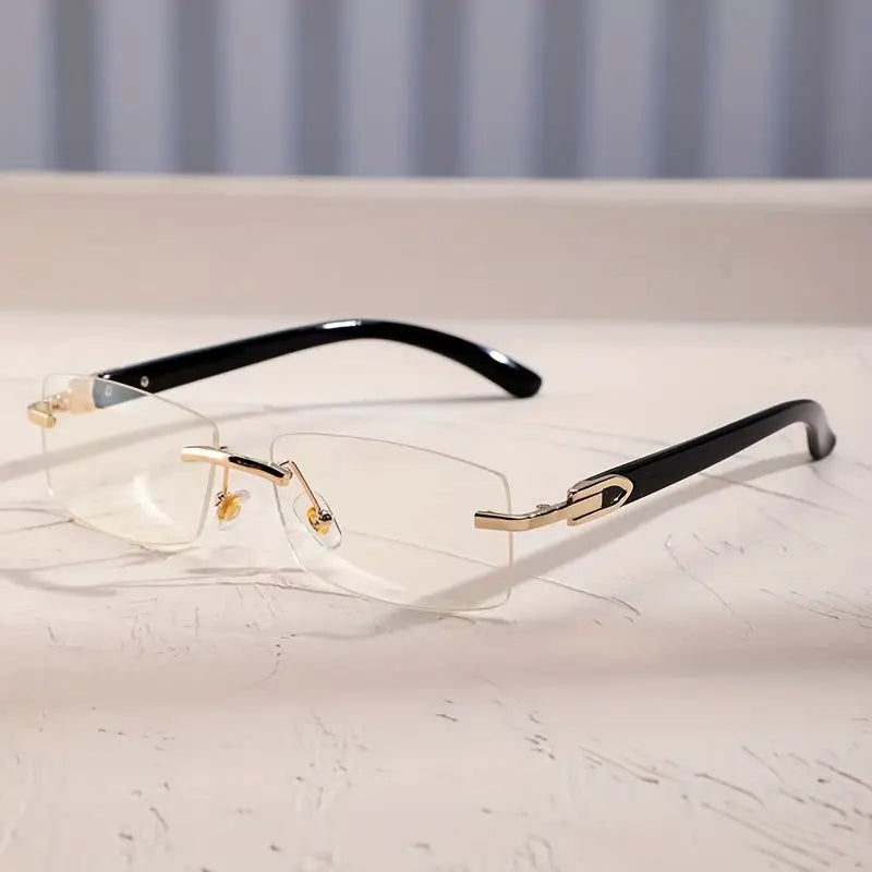 Trendy Gradient Rectangular Sun Shades Glasses - Fashion Accessories for Women and Men
