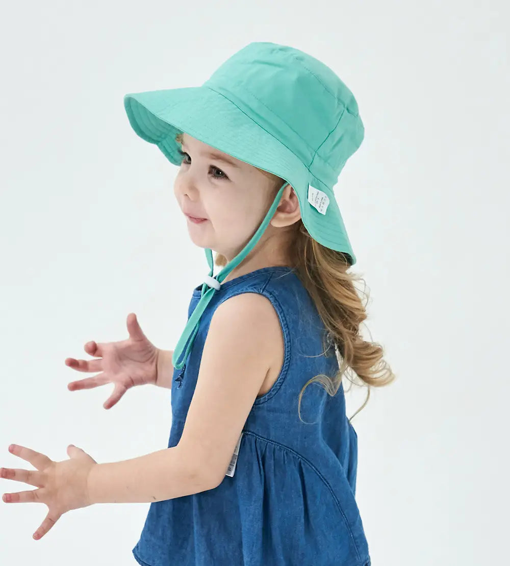 Summer Baby Sun Hats for Girls And Boys Beach Bucket Hats for Ages 0-8.