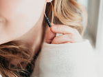 14K Gold Plated Diffuser Earrings - Rhombus