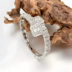 Sparkling diamond bracelet.