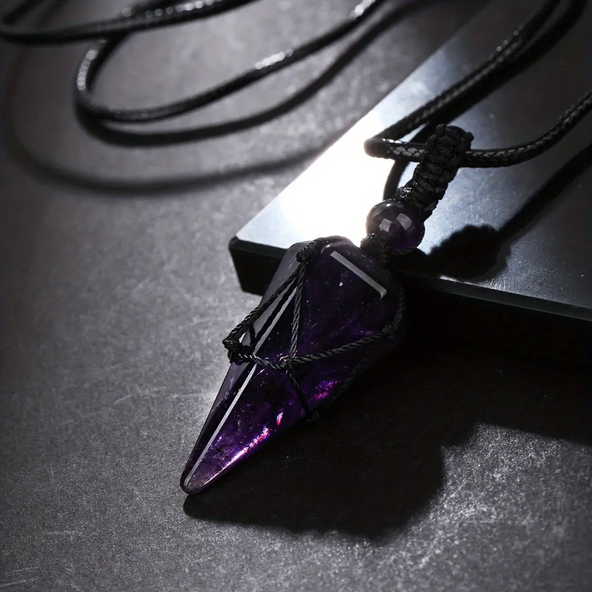 Amethyst Pendant Natural Stone Accessories