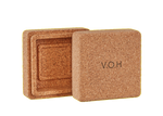 Solid Hair-Care Set with Corkwood Travel Cases