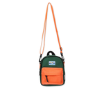 Moomintroll Adventure Cross Body Bag - Dark Green and Orange