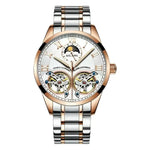 Two-tone automatic wristwatch from AILANG, a stylish accessory for men’s watches