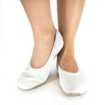 Barefoot Slippers - White