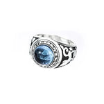 Anime Hitman Reborn Couples Ring - Trendy Silver Metal Fashion Pendant for Men and Women - Buzzastore