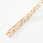 Luxury Mens Link Bracelet - 19CM Long 6MM Wide Handcrafted Catenary Design - Buzzastore