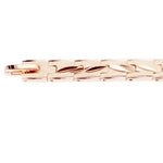 Luxury Mens Link Bracelet - 19CM Long 6MM Wide Handcrafted Catenary Design - Buzzastore