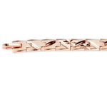 Luxury Mens Link Bracelet - 19CM Long 6MM Wide Handcrafted Catenary Design - Buzzastore