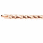 Luxury Mens Link Bracelet - 19CM Long 6MM Wide Handcrafted Catenary Design - Buzzastore