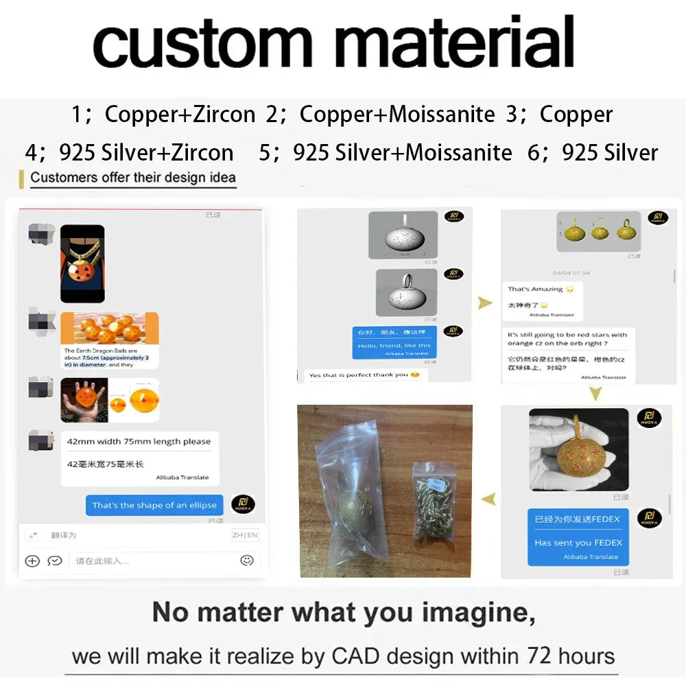 Custom 3D Pendant Necklace - Unique Personalized Jewelry for Men Women Perfect Anniversary Gift - Buzzastore