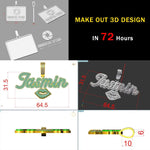 Custom 3D Pendant Necklace - Unique Personalized Jewelry for Men Women Perfect Anniversary Gift - Buzzastore