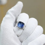 Mens Sterling Silver Ring with Sapphire Accent - Elegant Jewelry for Every Occasion - Buzzastore