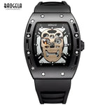 Luminous Skeleton Skull Quartz Watch for Men - BAOGELA Fashion Timepiece - Buzzastore