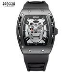 Luminous Skeleton Skull Quartz Watch for Men - BAOGELA Fashion Timepiece - Buzzastore