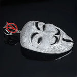 V for Vendetta Hip Hop Necklace by KeloKang - Stylish Accessory for Fans - Buzzastore