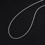 925 Sterling Silver 2MM Snake Link Chain Necklace for Men Women - Punk Hip-Hop Style Jewelry Gift - Buzzastore
