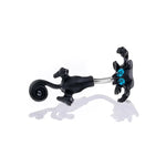 Cartoon Cat Belly Piercing for Women - 316L Stainless Steel Long Flower Navel Jewelry with Zircon - Buzzastore