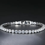 Iced Out Crystal Tennis Bracelet for Men - Hip Hop Style Jewelry - Buzzastore