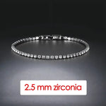 Iced Out Crystal Tennis Bracelet for Men - Hip Hop Style Jewelry - Buzzastore