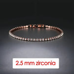 Iced Out Crystal Tennis Bracelet for Men - Hip Hop Style Jewelry - Buzzastore