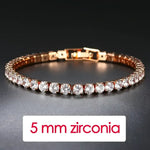 Iced Out Crystal Tennis Bracelet for Men - Hip Hop Style Jewelry - Buzzastore
