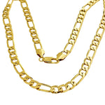 24K Gold Geometric Chain Necklace for Men Women - Unique Triangle Link Design for Luxury Confidence - Buzzastore