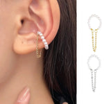 Fashionable No-Piercing Ear Cuff Earrings for Women Stylish Clip-On Earcuffs Jewelry Gift - Buzzastore