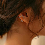 Fashionable No-Piercing Ear Cuff Earrings for Women Stylish Clip-On Earcuffs Jewelry Gift - Buzzastore