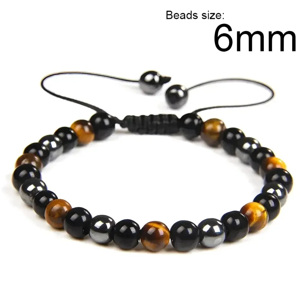 Magnetic Hematite Slimming Bracelet for Wellness and Style - Buzzastore