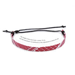 Personalized Braided Bracelets for Couples - Handmade Fashion Jewelry Gift - Buzzastore