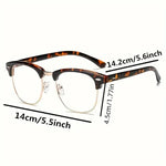 Blue Light Blocking Gaming Glasses - Stylish Semi-Rimless Frame for Comfort and Clarity - Buzzastore