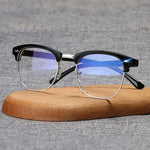 Blue Light Blocking Gaming Glasses - Stylish Semi-Rimless Frame for Comfort and Clarity - Buzzastore