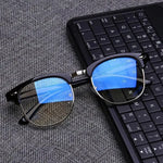 Blue Light Blocking Gaming Glasses - Stylish Semi-Rimless Frame for Comfort and Clarity - Buzzastore