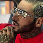 Mens Large Frame Fashion Glasses for Outdoor Driving Adventures - Buzzastore