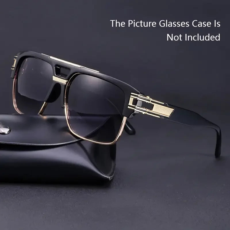 Mens Large Frame Fashion Glasses for Outdoor Driving Adventures - Buzzastore
