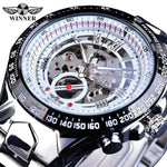 T-WINNER Gold Skeleton Automatic Watch - Elegant Timepiece for Men - Buzzastore