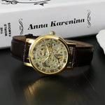 WINNER Skeleton Mechanical Wristwatch - Stylish Timepiece Accessories - Buzzastore
