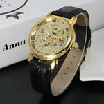 WINNER Skeleton Mechanical Wristwatch - Stylish Timepiece Accessories - Buzzastore