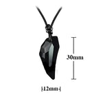 King Wolf Tooth Necklace with Chain - Unique Gift for Boyfriend - Buzzastore