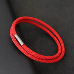 Mens Adventure Rope Bracelet Stylish Accessory for the Bold Explorer - Buzzastore