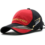 Mens Outdoor Fishing Hat - Summer Sun Protection Baseball Cap Windproof Waterproof Hiking Cap with Clip - Buzzastore