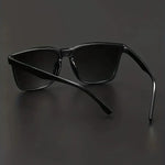 Mens UV Protection Acrylic Fashion Glasses - Stylish Durable - Buzzastore