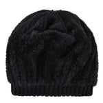 Warm Plush Lined Skull Beanie for Ultimate Comfort and Style - Buzzastore