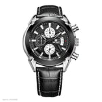 Multifunctional Mens Watch - Megir 2020G Stylish Timepiece with Chronograph and Date Display - Buzzastore