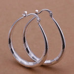 925 Sterling Silver Classic Earrings for Women - Elegant Jewelry for Weddings and Parties - Buzzastore