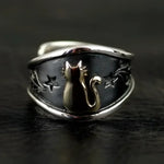 Punk Bridal Set - BOCAI Sterling Silver Ring for Unique Weddings - Buzzastore