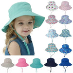 Summer Sun Hats for Babies Kids 0-8 Years - Stylish UV Protection for Girls Boys - Buzzastore