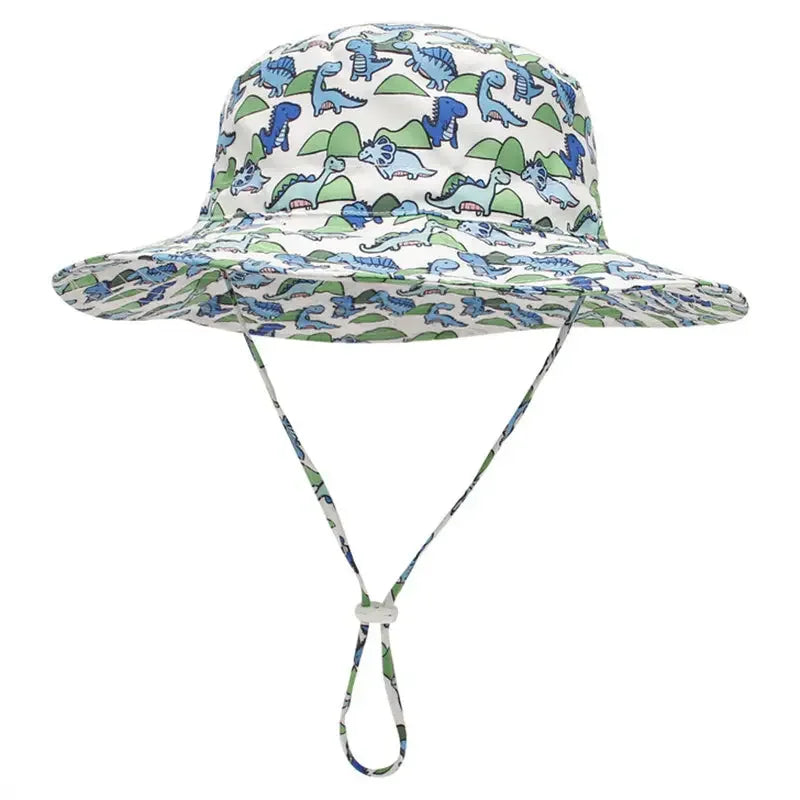 Summer Sun Hats for Babies Kids 0-8 Years - Stylish UV Protection for Girls Boys - Buzzastore